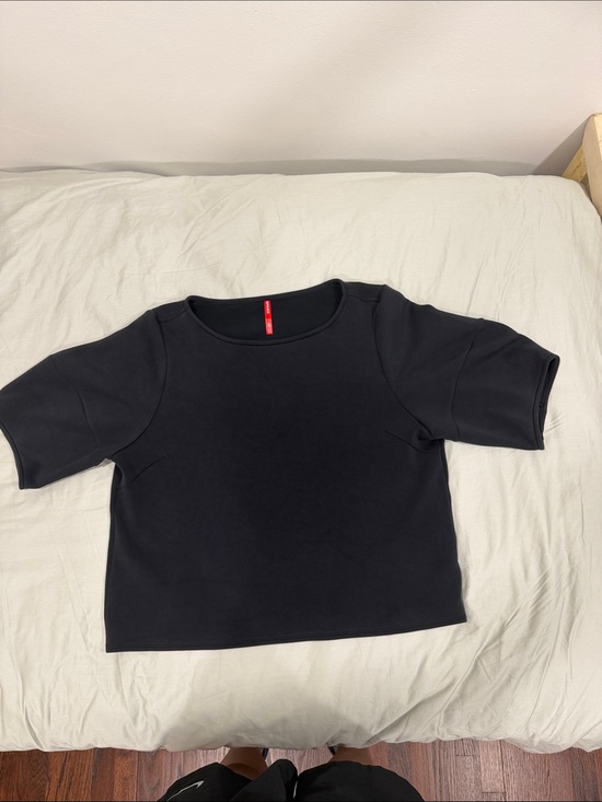 SPANX Tops - Black Short-Sleeve Top by Spanx EUC